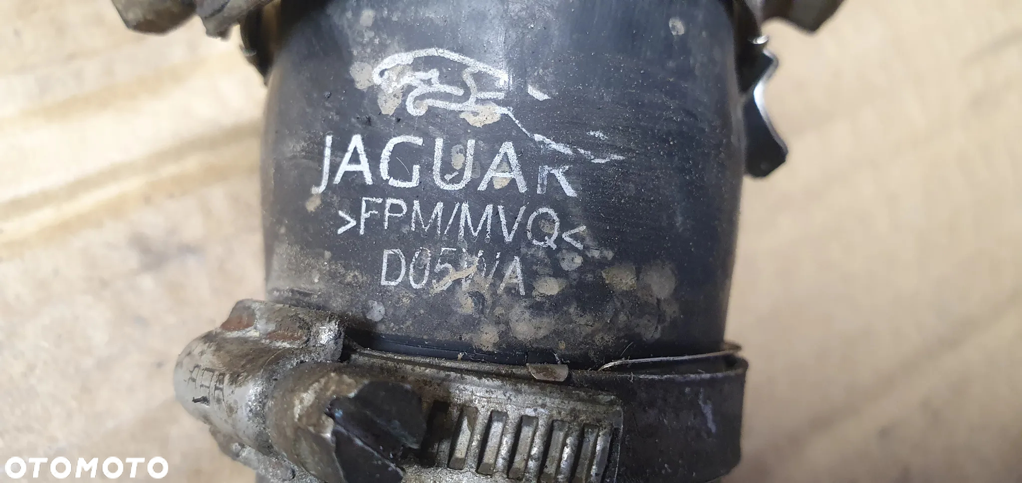 Przewód wąż rura intercoolera Jaguar XF X250 2.7 TDV6 - 8