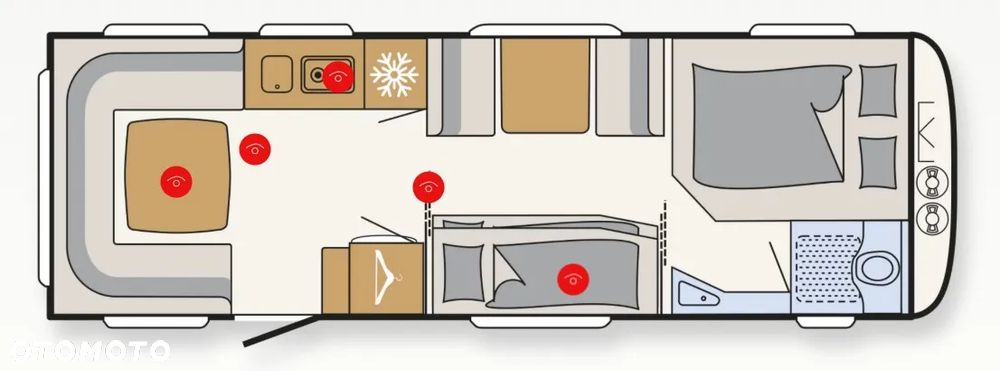 Dethleffs 730FKR Camper - 34