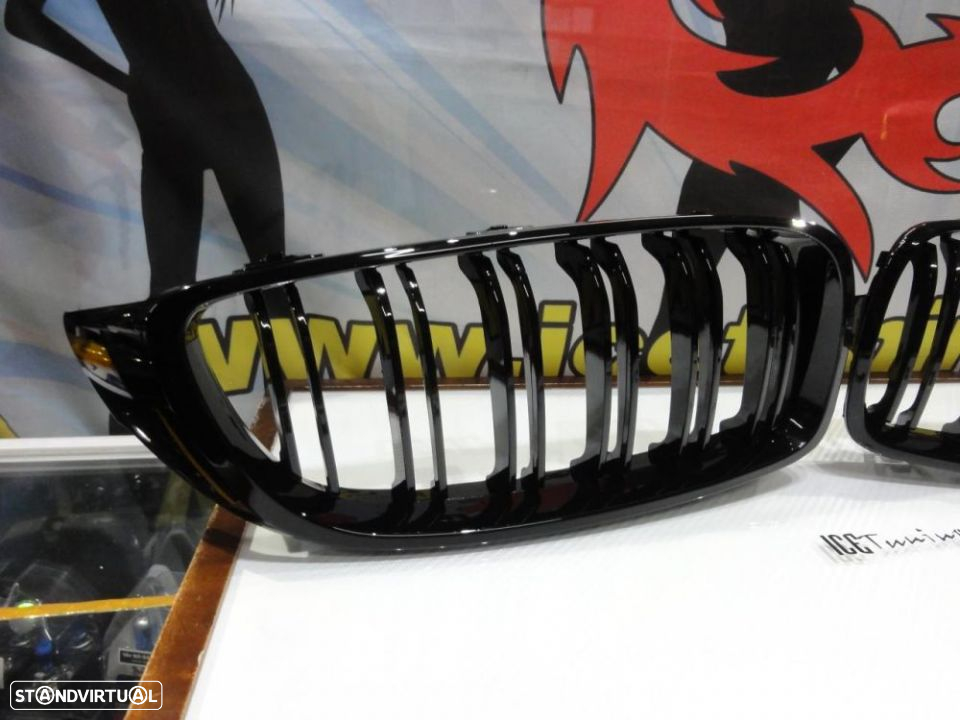 Grelha frontal BMW F32 / F33 / F36 M4 look / dupla lamina - 2