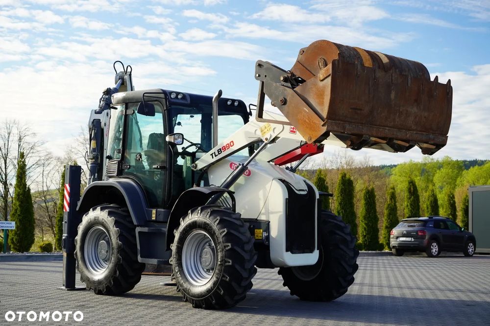Terex TLB 990 / KOPARKO-ŁADOWARKA / KOMPLET ŁYŻEK / 3 300 MTH / - 9