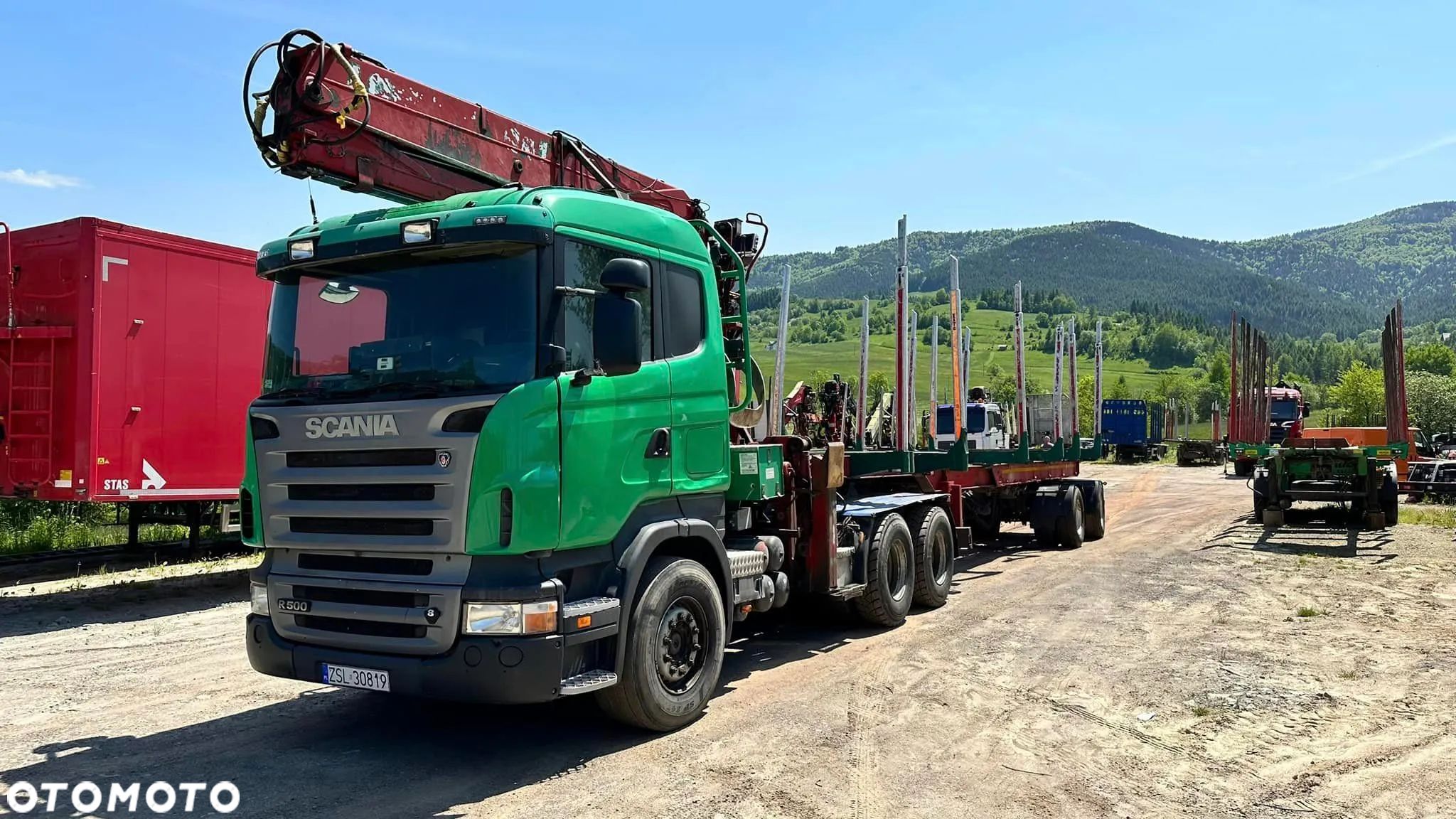 Scania R500 + DOLL LOGO 21 do drewna - 1