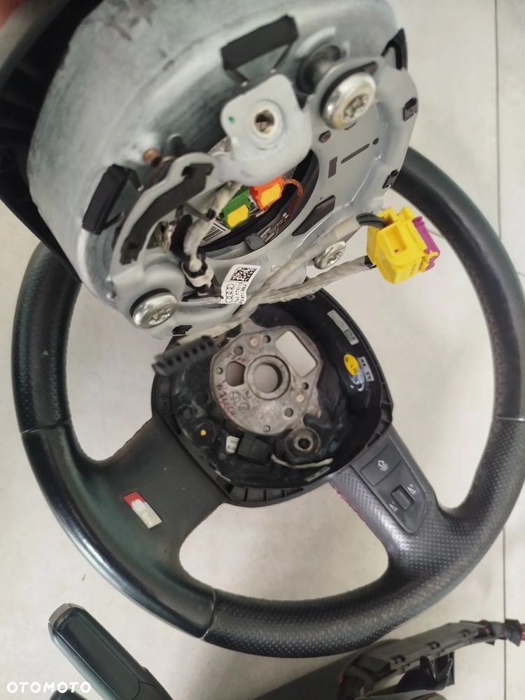 Audi A4 B7 kierownica wielofunkcyjna manetka tempomat - 14