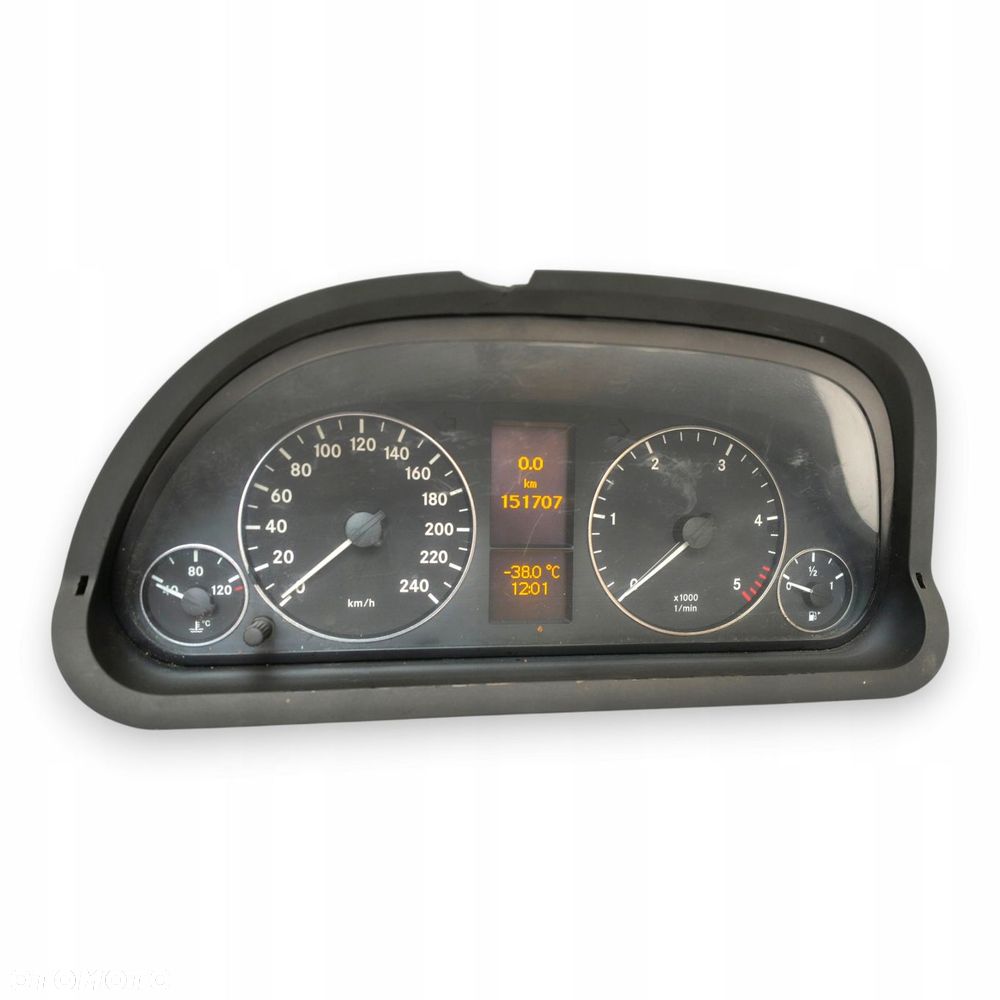 LICZNIK ZEGARY A1695401847 Mercedes W169 2.0 CDI Diesel 151 707km europa - 3