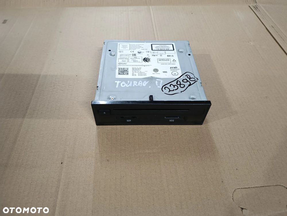 VW TOURAN II 2 III 3 CZYTNIK KART SD NAWIGACJI 3Q0035846B - 2