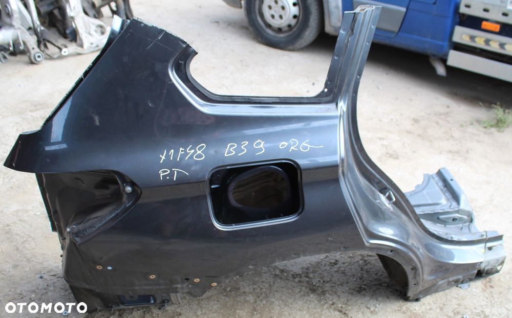 ĆWIARTKA BŁOTNIK PRAWY TYŁ TYLNY BMWX1 F48 B39 MINERALGRAU ORYGINALNY - 1
