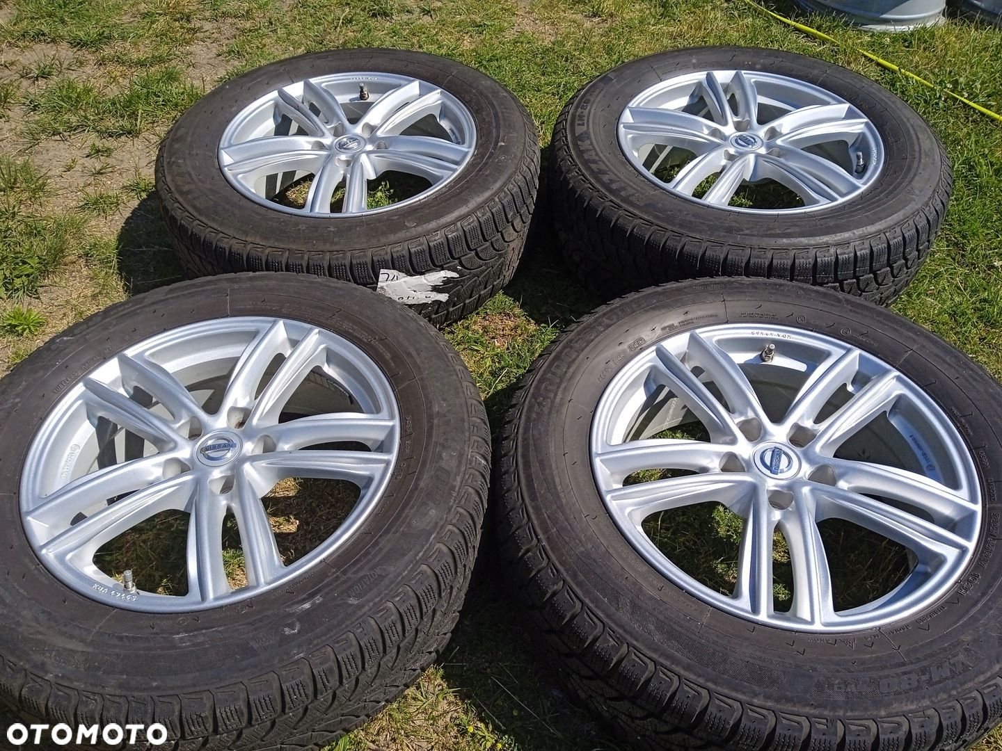 felgi aluminiowe 5x114,3 Nissan Quashqai X-trail Kadjar Opony 225/65 17 7m - 2