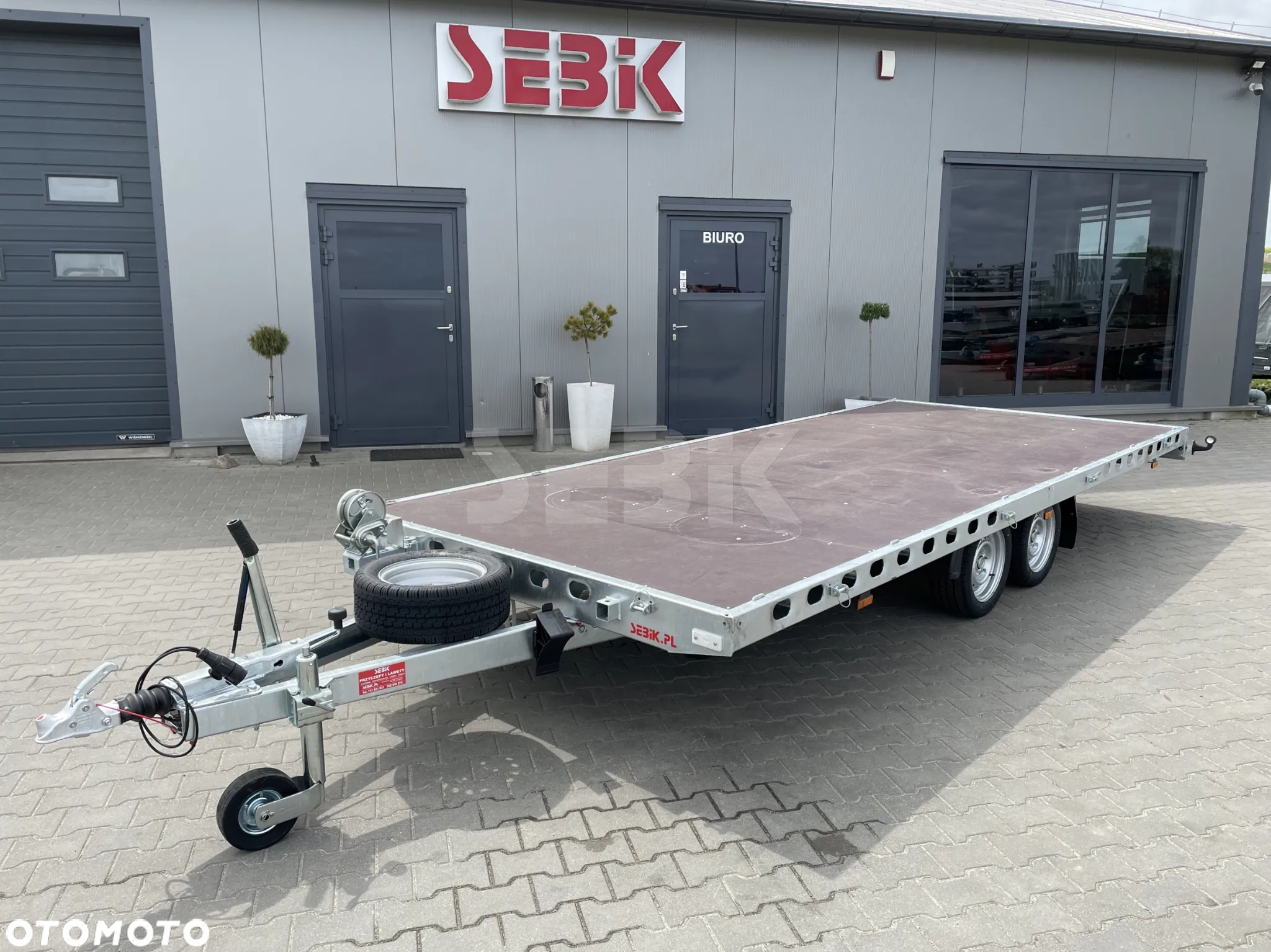 Wiola Przyczepo - Laweta platforma MULTITRAILER 27S DMC 2700 kg. - 4