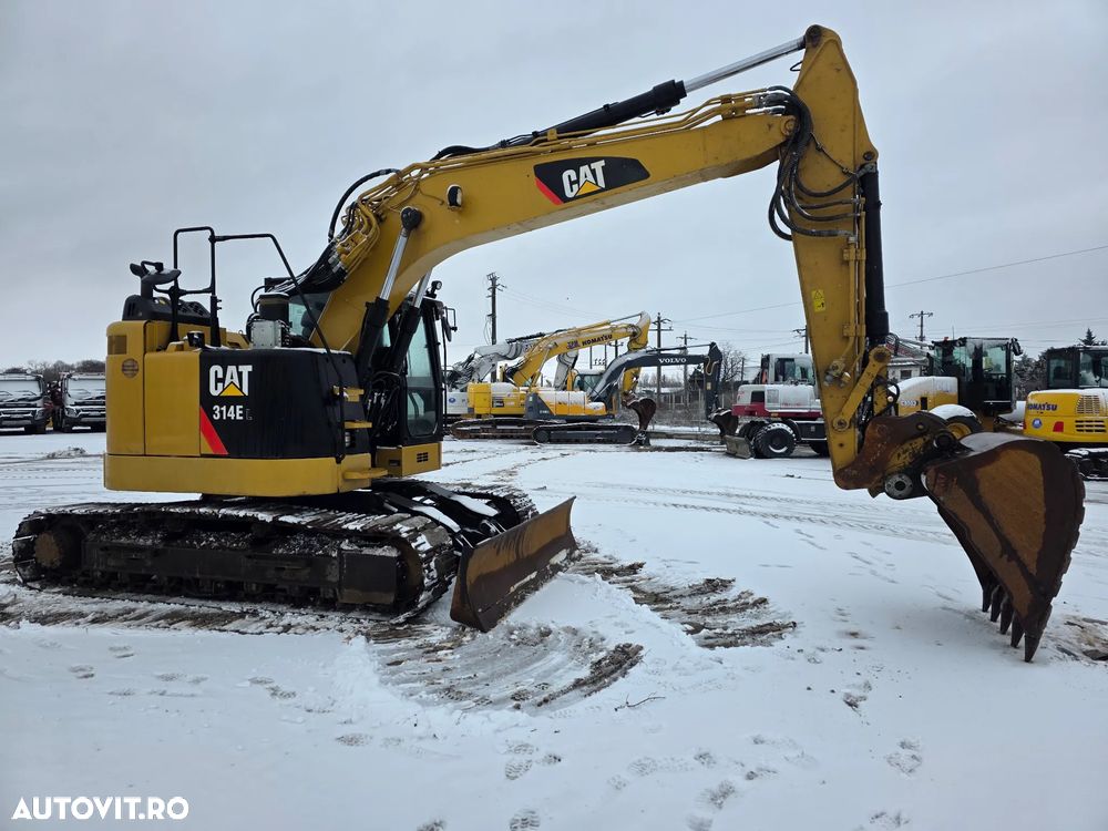 Caterpillar 314 E LCR excavator compact cu lama - 14