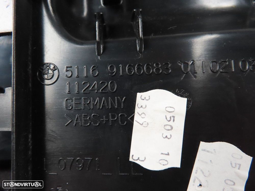 Porta-luvas Seminovo/ Original BMW 5 (F10)/BMW 5 Touring (F11) 51169205976 / 916... - 4