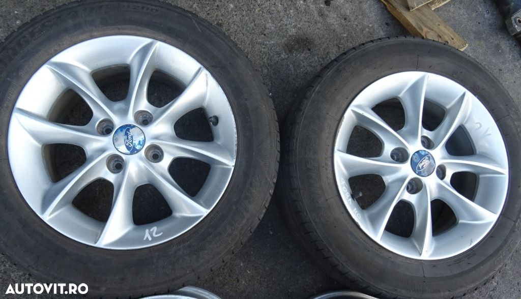 Jante aliaj Ford Fiesta R14 5.5Jx14H2 ET35 cu cauciuc - 3