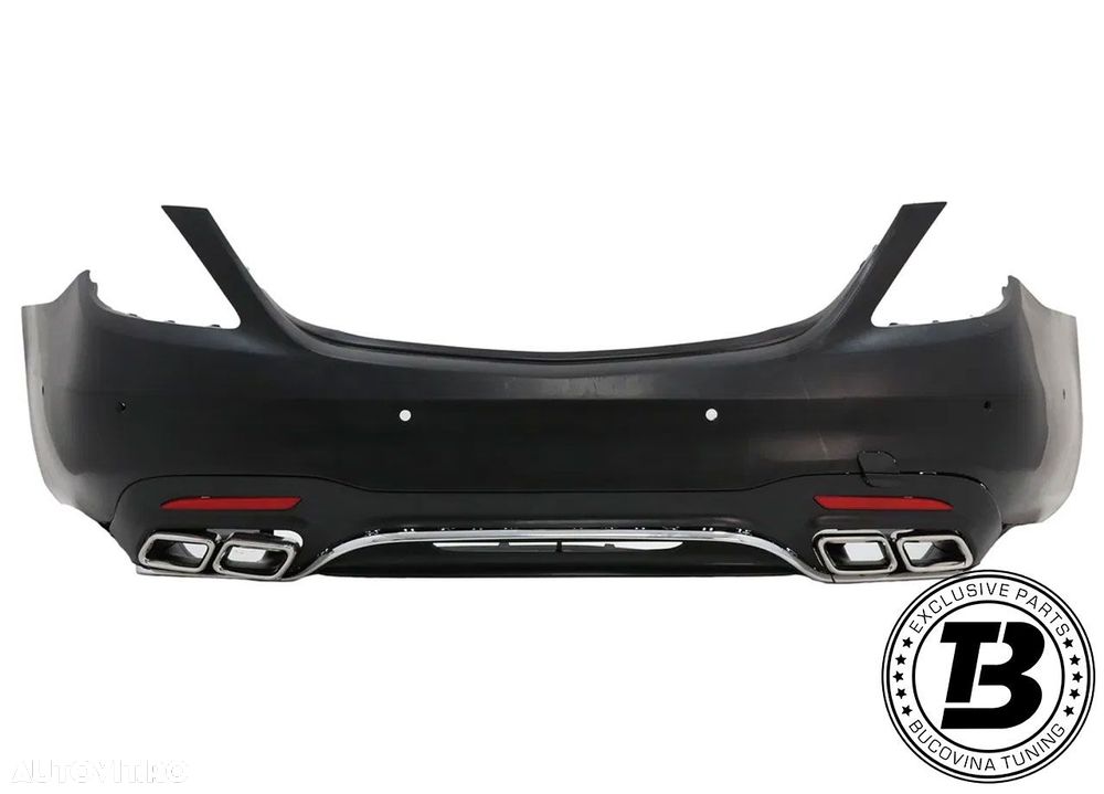 Pachet Exterior compatibil cu Mercedes S Class W222 S63 Design - 7