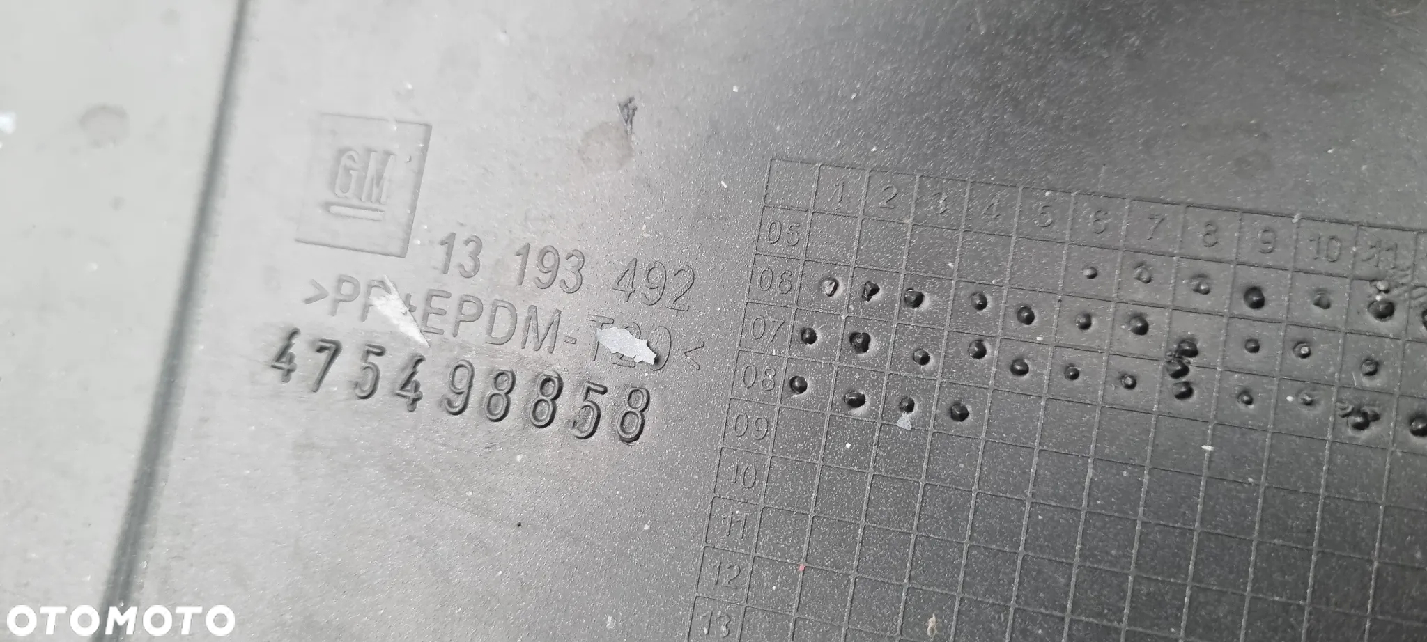 Opel MERIVA A LIFT 2005- zderzak przód oryginał MC429 - 16