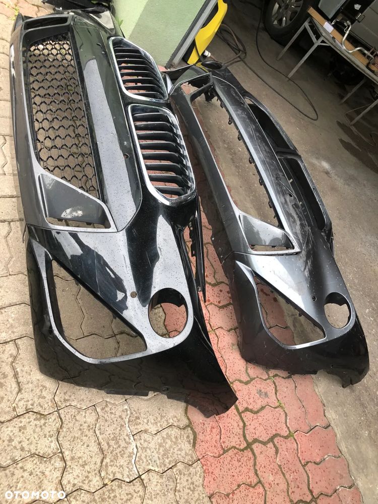 BMW X1 U11 X2 U10 M-PAKIET pianka ABSORBER ZDERZAKA PRZÓD +czujnik pieszych - 4