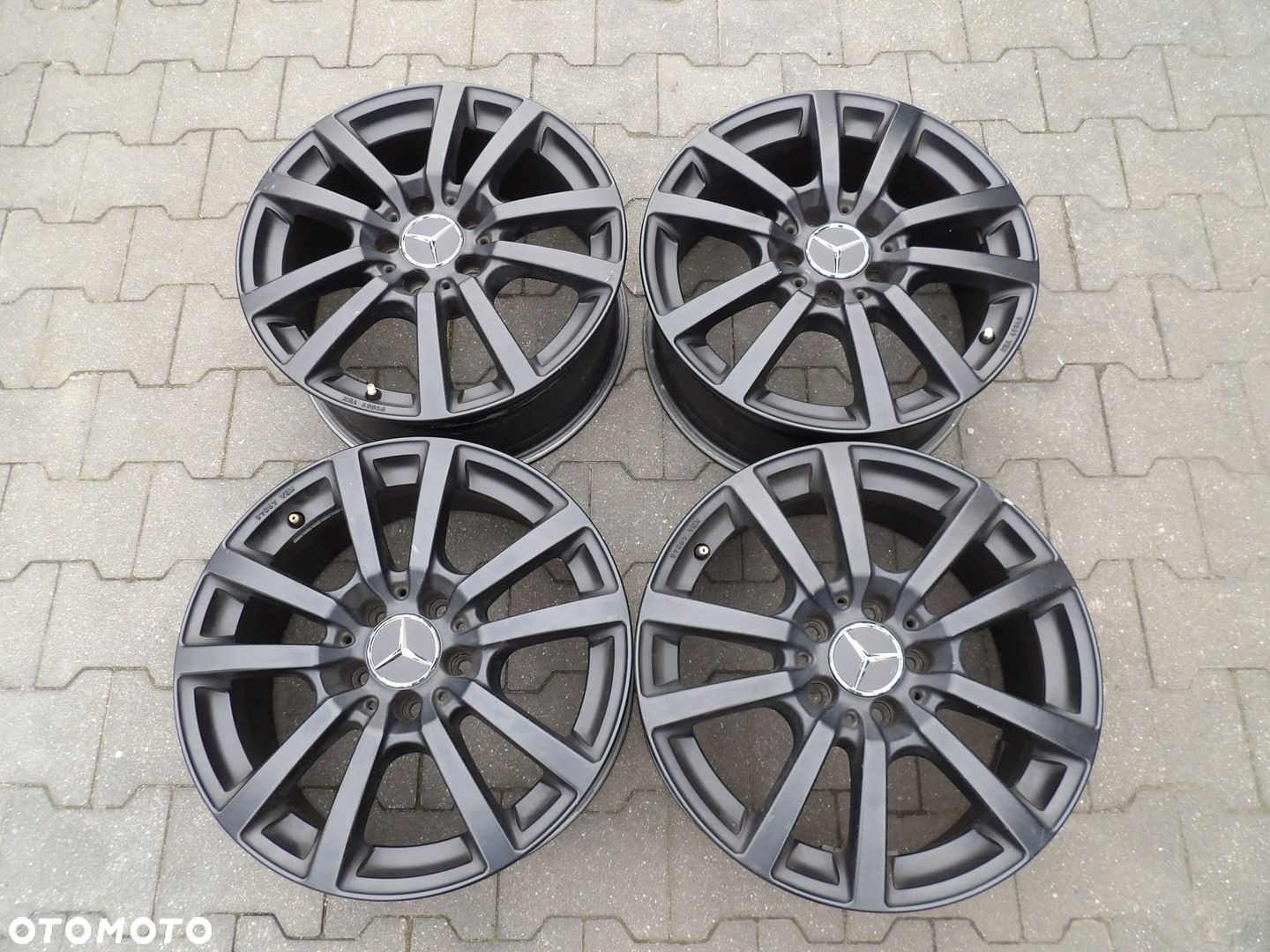 ALUFELGI ORYGINAŁ 17 BROCK MERCEDES 5X112 - 1