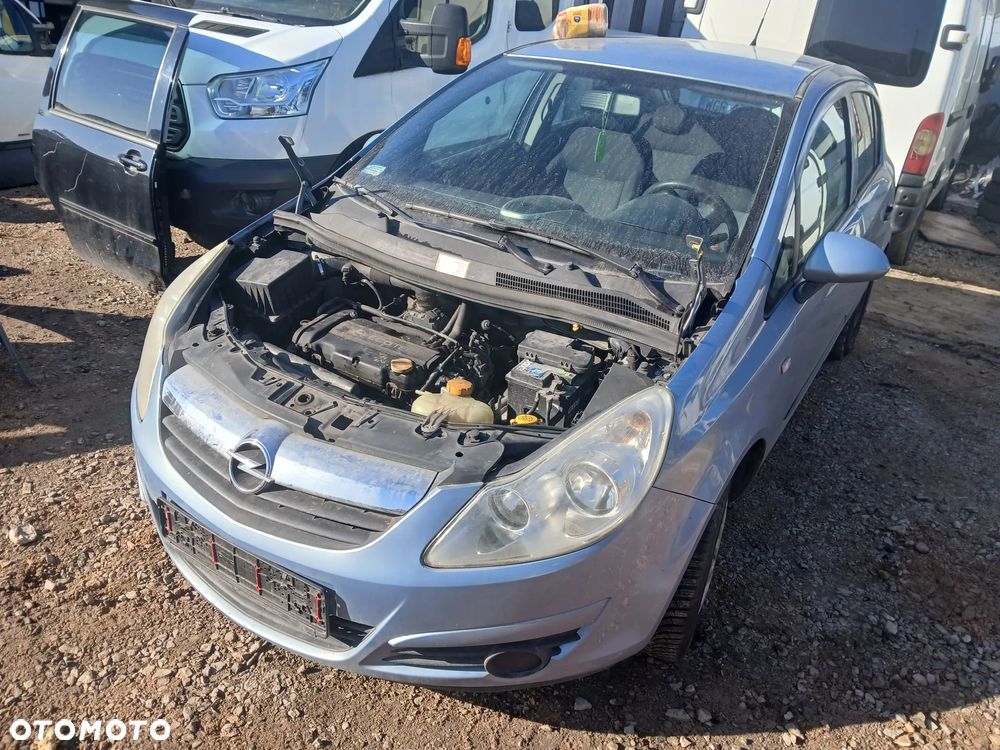 opel corsa d z21c maska zderzak lampa grill błotnik drzwi zbiornik paliwa szyba lusterko - 1