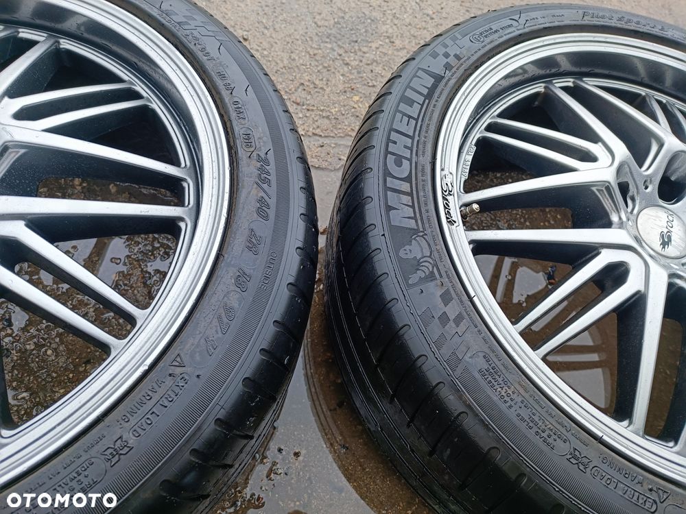 5x112 Alufelgi Felgi Aluminiowe Koła letnie lato 18 SKODA SUPERB OCTAVIA II 2 III 3 IV 4 YETI SEAT EXEO LEON TOLEDO ALTEA XL ALHAMBRA VW PASSAT B5 B6 B7 GOLF 5 6 7  CADDY JETTA TOURAN SHARAN AUDI A4 B5 B6 B7 B8 B9 A6 C5 C6 A3 8P 8V MERCEDES BMW Legnica ALU-RAD 225/40 - 8