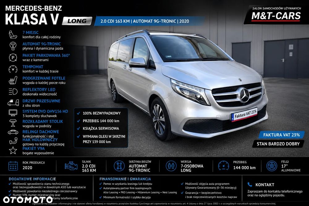 Mercedes-Benz Klasa V 220 d 9G-Tronic - 1