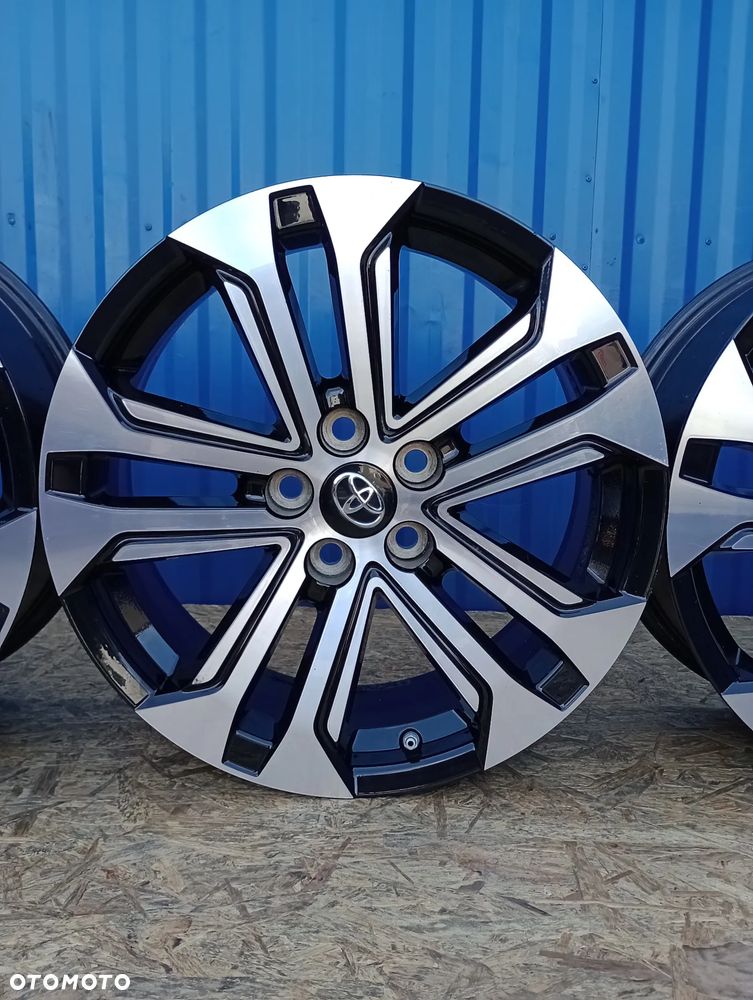 FELGI ALUMINIOWE 5X114 R18 7J ET35 TPMS TOYOTA AURIS AVENSIS BZ4X CAMRY C-HR COROLLA PRIUS PRIUS+ RAV4 VERSO - 5