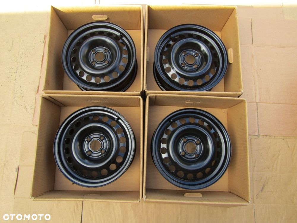 4x JAK NOWE Felgi 15 Opel Astra G H Corsa C D Meriva A Combo C Fiat Grande Punto Evo - 10