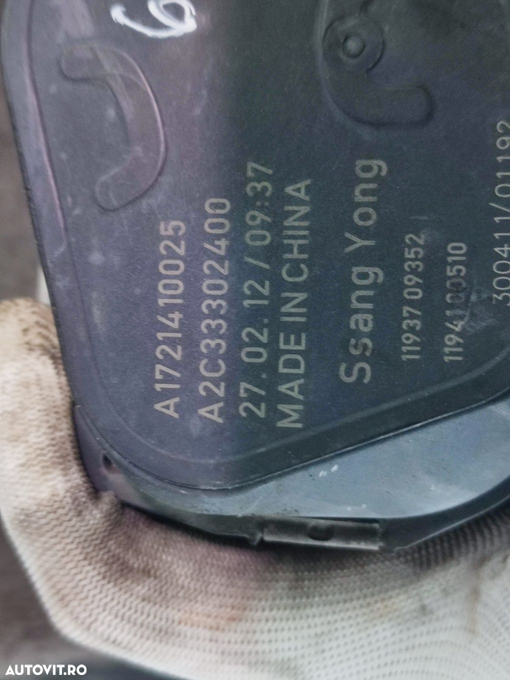 Clapeta acceleratie A1721410025 SsangYong Korando 3 [2010 - 2013] 2.0 - 3