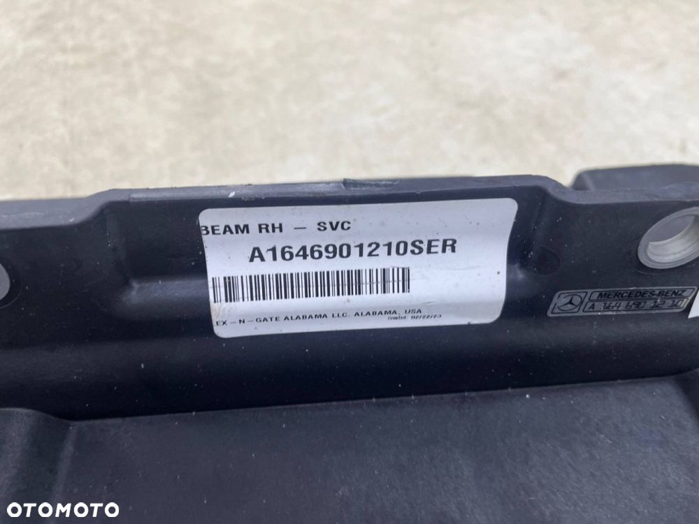 Nakładka progu Mercedes ML II w164 05-11r. stopien NOWA PRAWA podpora listwy progowej ślizg stelaż - 16