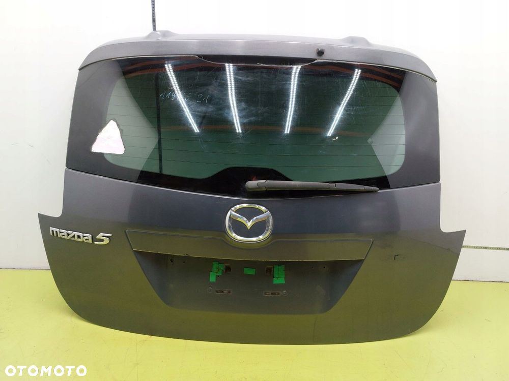 Klapa tył tylna BAGAŻIKA MAZDA 5 I 2005-2010 HATCHBACK 32S Szary - 1