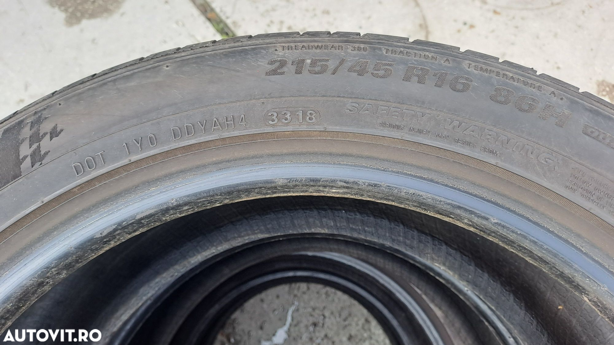 Anvelope vara 215 45 r16 KUMHO - 4