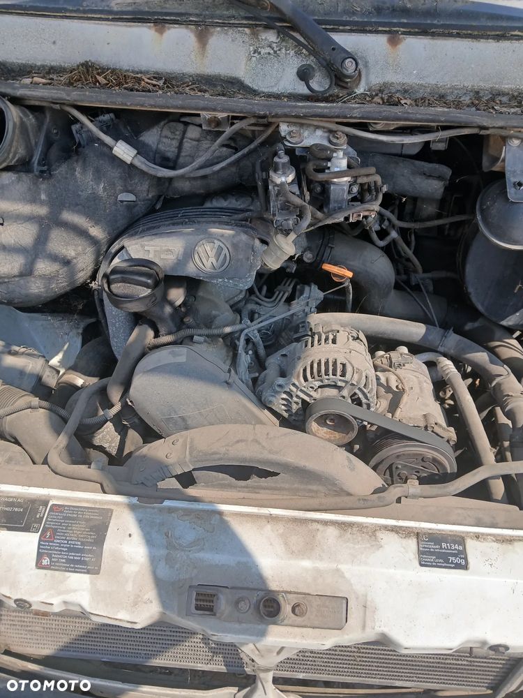volkswagen LT silnik 2.5 tdi ANJ skrzynia sanki belka przód tył wahacz zacisk zwrotnica - 3