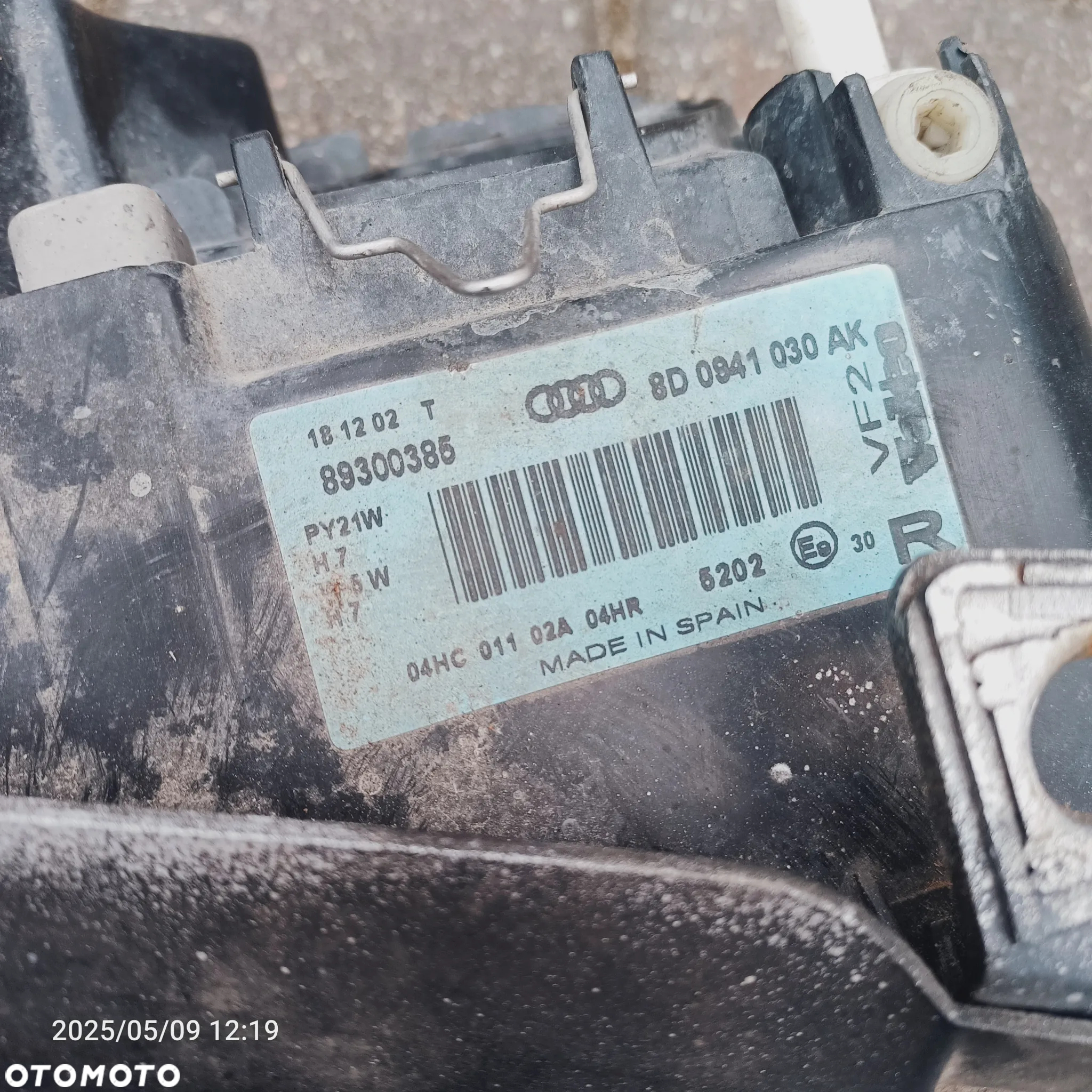 Lampa przód lewa prawa audi a4 B5 lift - 7