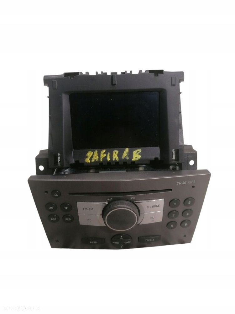 radio cd wyświetlacz opel zafira b 13154304 7643103310 13208089 - 1