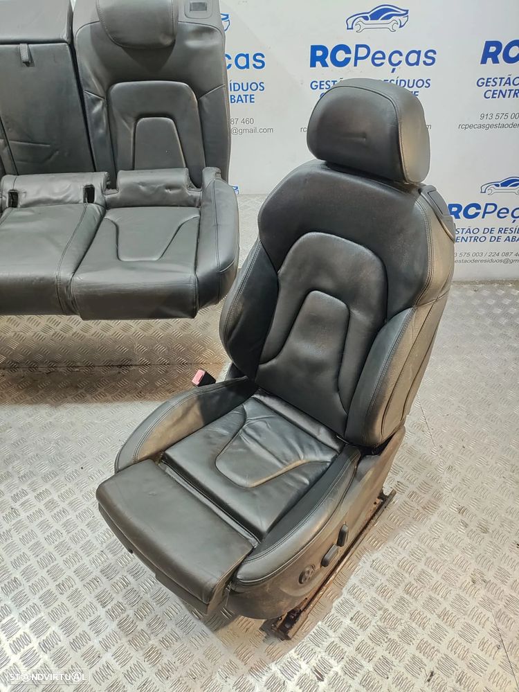 Conjunto Bancos Originais Pele Audi A5 8T S-Line 3 Portas - 11