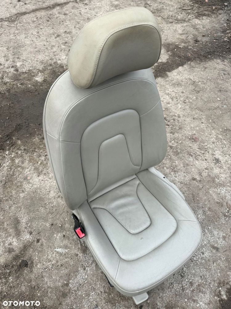 audi a4 b8 fotel lewy przód przedni kierowcy skóra grzany - 9