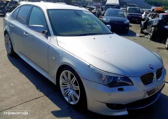 .BMW SERIE 5 E60 PACK M 535D 3.0D 24V 272CV M57D30 306D4 E61 TOURING PEÇA PEÇAS FRENTE COMPLETA MOTOR PORTA PORTAS MALA PARACHOQUES CAPOT FAROLIM FAROLINS AIRBAG JANTE JANTES OTICA OTICAS - 1