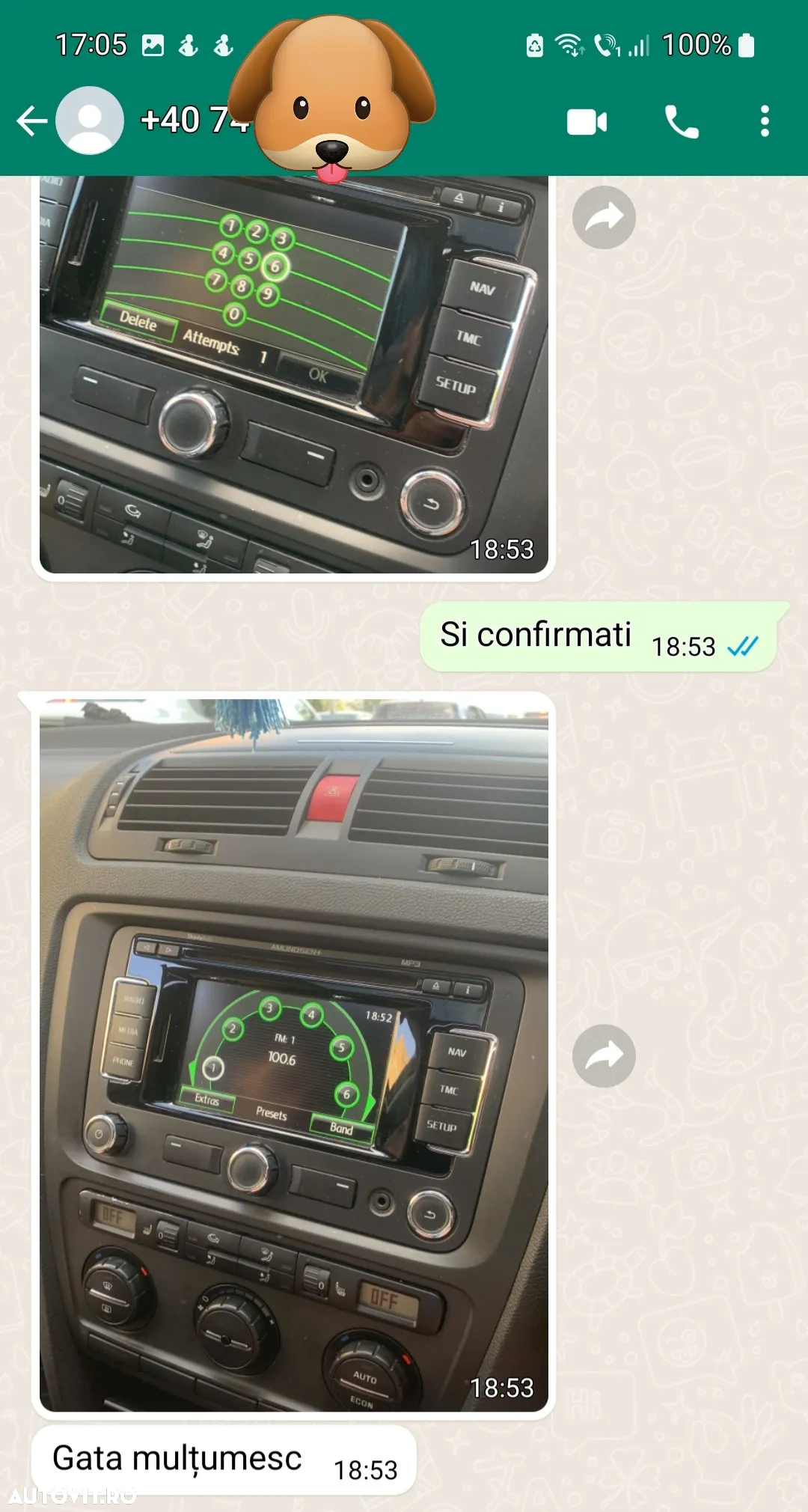 Dcodare pin safe navigatii auto - 7