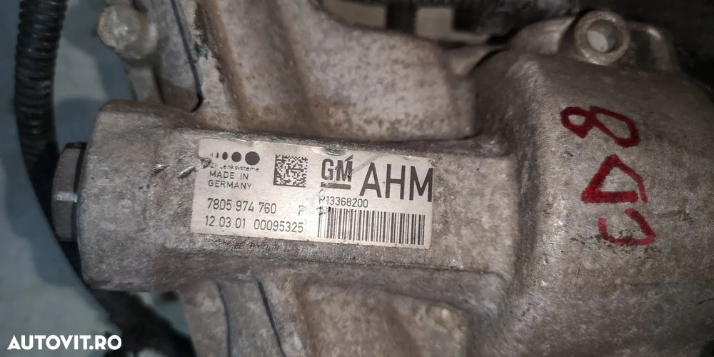 Caseta directie Opel Zafira C 2013 7805974760  P13368200  7805501619 - 3