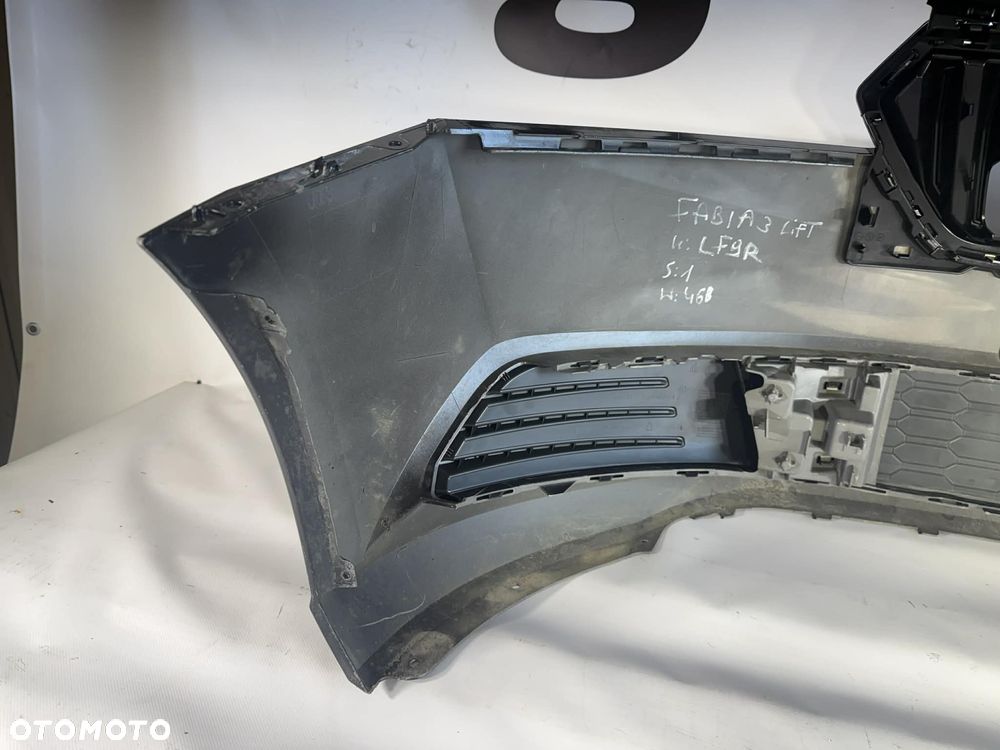 Skoda Fabia III Lift Zderzak Przód Przedni LF9R 6V0807221F 2018-2021 - 12