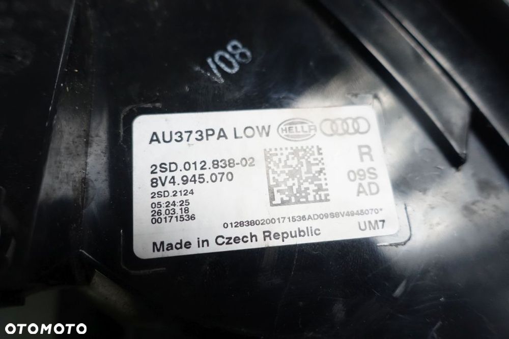 LAMPA L/P TYŁ AUDI A3 LIFT 8V4 SPORTBACK 17r.- - 5