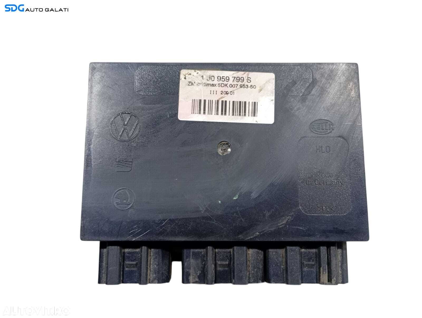 Unitate Modul Calculator Control Confort Skoda Octavia 1 1998 - 2010 Cod 1J0959799S [L6235] - 1