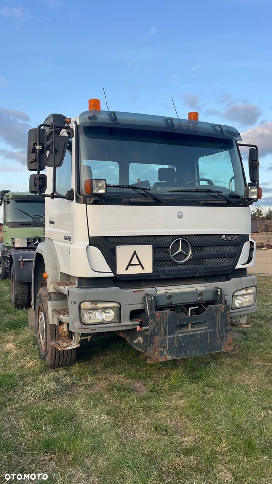Mercedes-Benz 1828 Axor 4x4 Czołownica 116 tys !!Klima! Rama do zabudowy (Wywrotka Hds Zwyżka Wiertnica) Blokady Mostów Na wał - 2