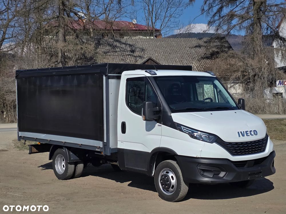 Iveco Daily 35c-18 Hi-Matic Skrzynia Plandeka 3.90 M ! Idealny Stan ! Klima ! Z Włoch  ! Bez Korozji  ! - 2