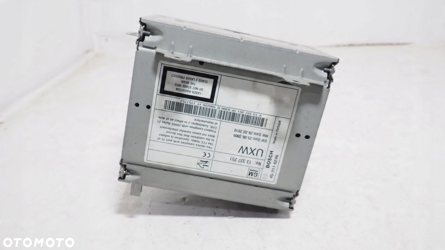 Opel Astra IV J radio fabryczne 13337251 - 6