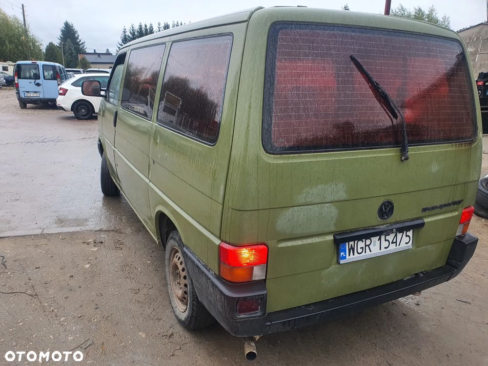 vw transporter t4 maska zderzak lampa grill błotnik drzwi zbiornik paliwa szyba lusterko klamka - 4