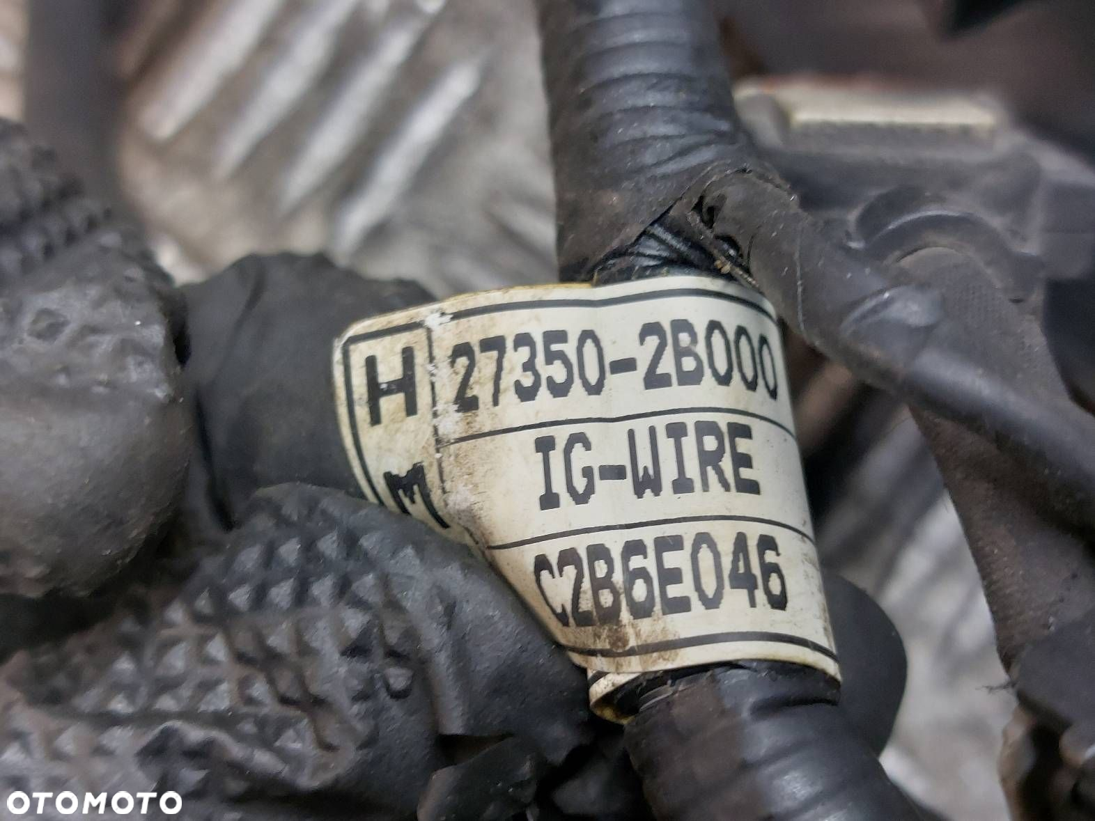 WIĄZKA OKABLOWANIE SILNIKA KIA CEED I 1.6 16V 91400-1H030 27350-2B000 - 5
