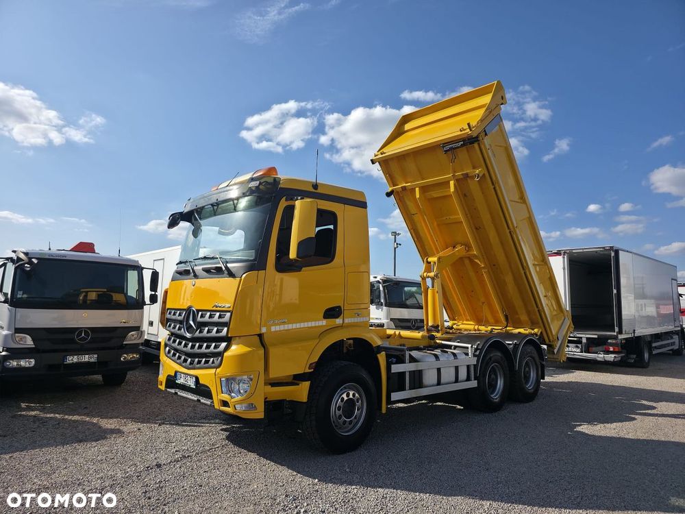Mercedes-Benz Arocs 3348 6x4 Resor Hydroburta Kiper Wywrot Wywrotka - 18