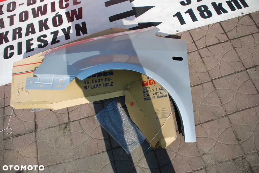 caddy III błotnik NOWY kolor LA7W WYSYŁKA - 2