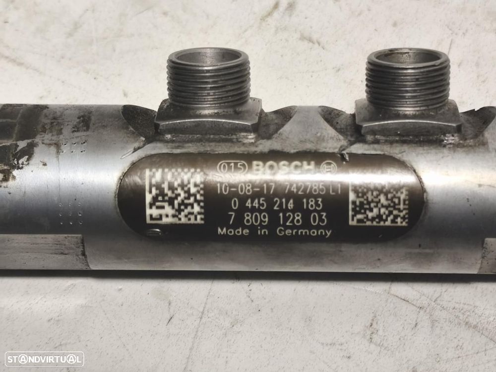 Régua de Injeção BMW 3 (E90 E91 E92) 320 d 780912803 0445214183 MOTOR N47D20 - 2