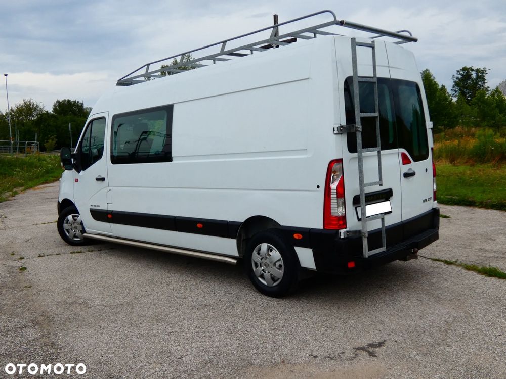 Renault MASTER 2.3DCI BRYGADÓWKA L3 H2 dubelkabina 7 osób - 3