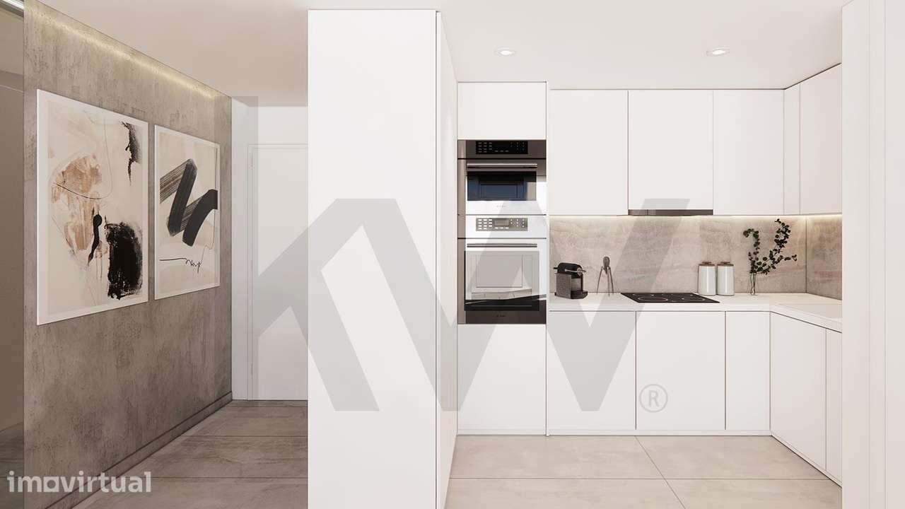 Apartamento T3 Novo na Avenida da República em V. N. Gaia (HILCROWN) - Grande imagem: 3/9