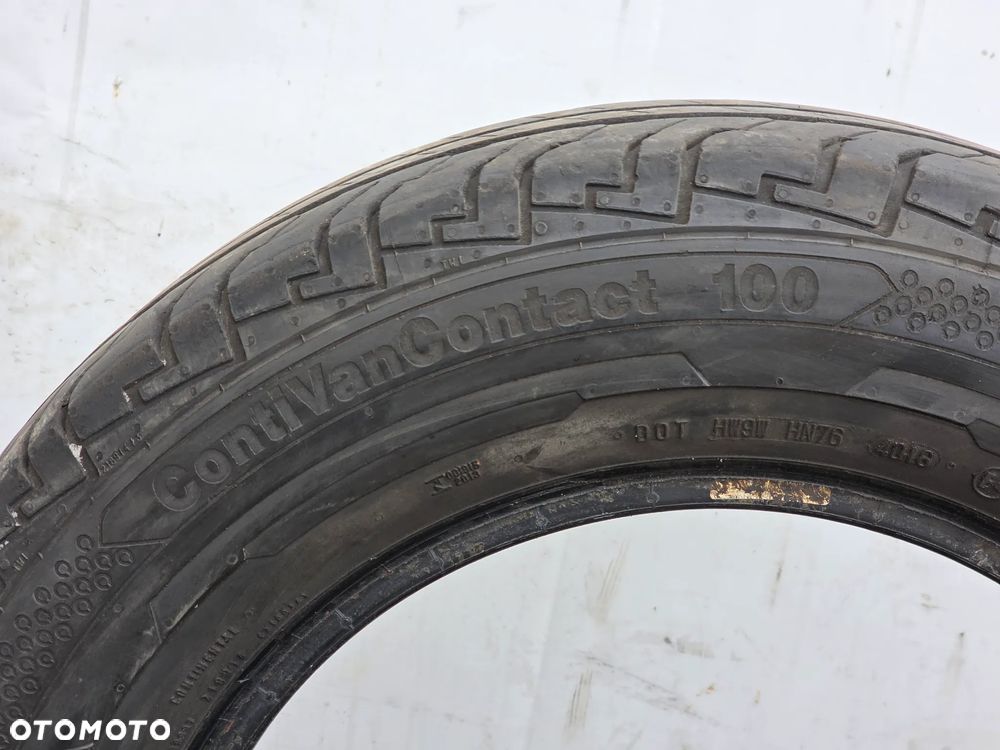 4 x OPONA OPONY CONTINENTAL ContiVanContact 100 195/70R15C 6mm LETNIE - 2