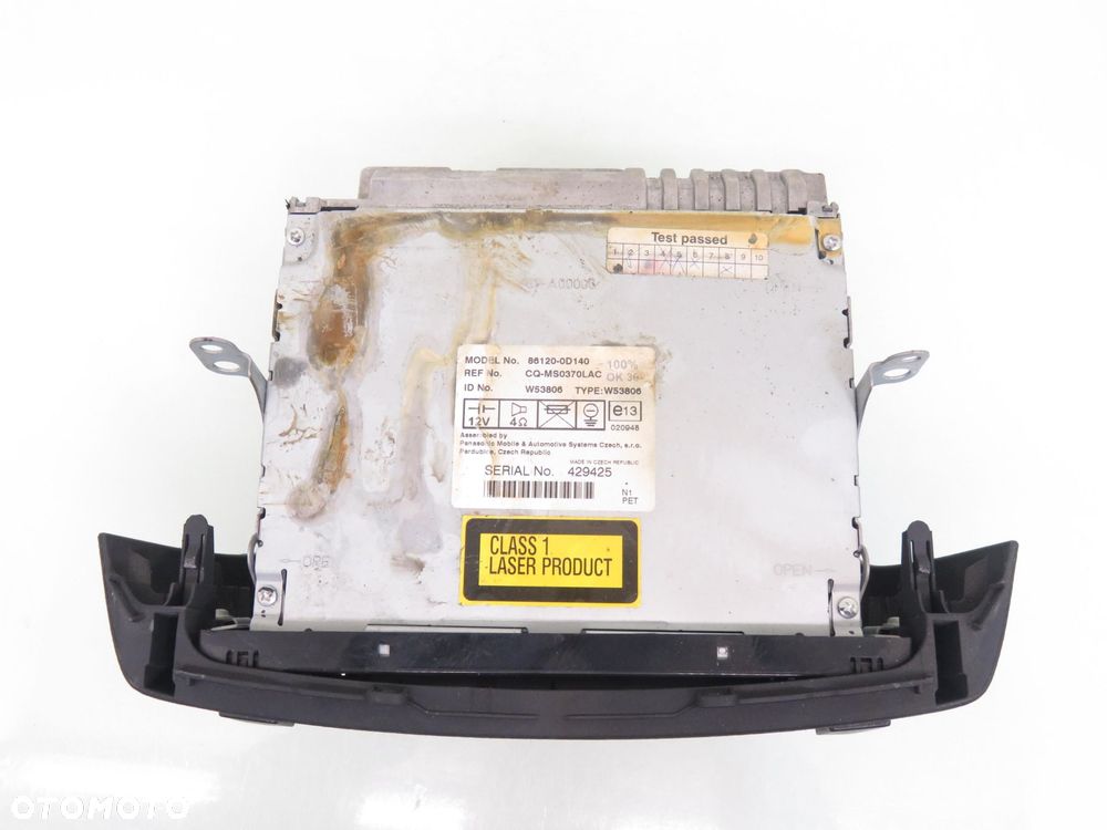RADIO TOYOTA YARIS I 861200D140 - 2